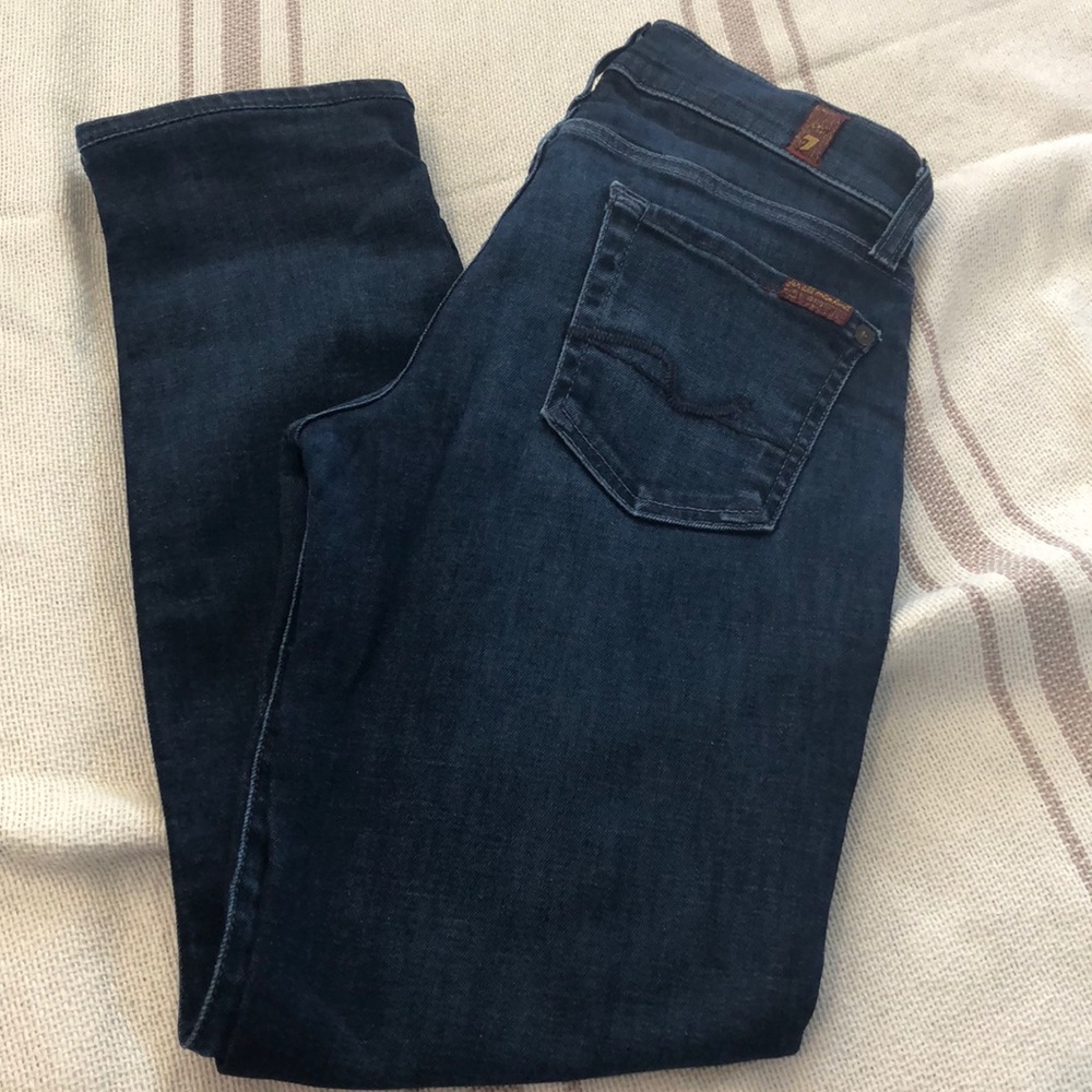 7 for all mankind roxanne jeans 26 x 26.25